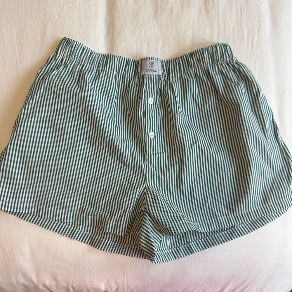 BRAND NEW Parke Striped Boxer Shorts